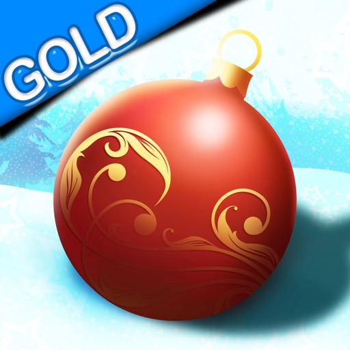 Rolling Christmas Ball : The Tree ornament gift incredible race - Gold Edition iOS App