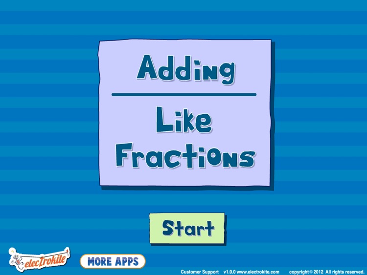Adding Like Fractions