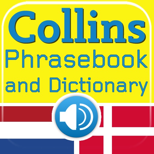 Collins Dutch<->Danish Phrasebook & Dictionary with Audio icon
