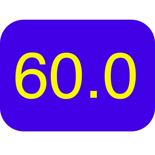 60 Second Timer iOS App