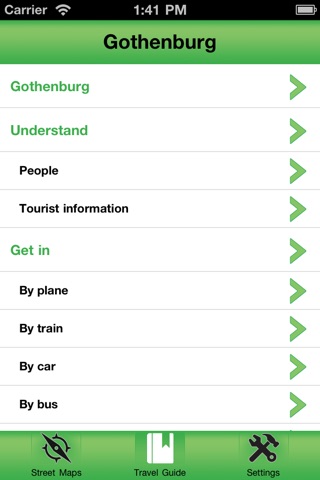 Gothenburg Offline Street Map screenshot 2