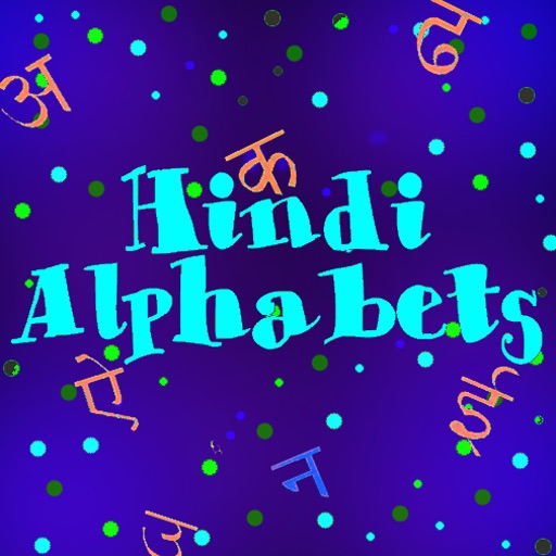 Alphabets in Hindi with Voice Recording by Tidels icon