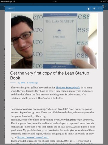 The Lean Startup for iPad screenshot 3