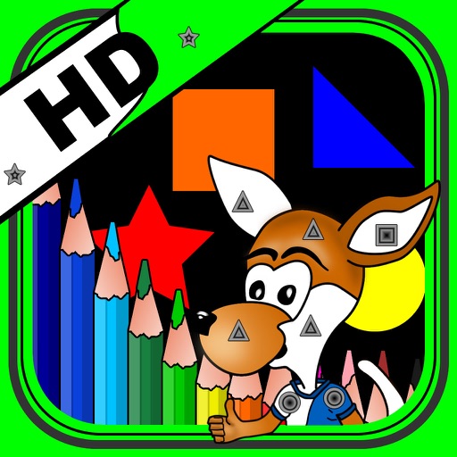 Color by Shapes HD Icon