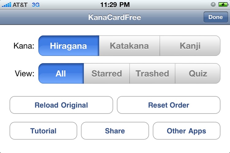 Kana Card Free: Japanese Flash Cards for Hiragana, Katakana, and Kanji