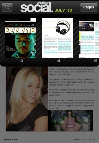 Windsor Social Magazine screenshot 2