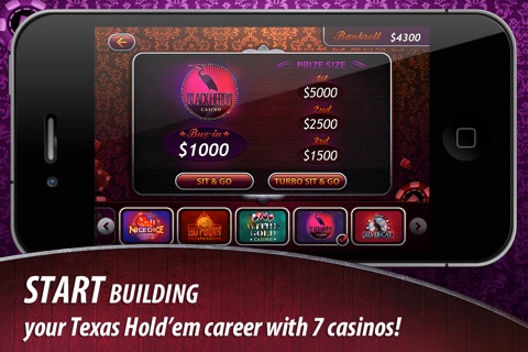 Texas Hold'em for iPad screenshot 3