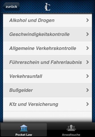 LC Verkehrsrecht screenshot 2