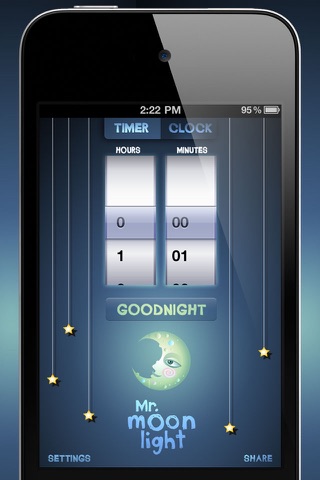 Mr. MoonLight : Kids Visual Alarm Clock and Nightlight for Sleep Training screenshot 4