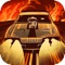 Drive your car in fun circuits with land mines and obstacles