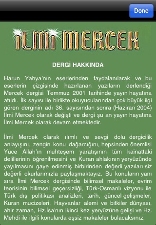 İlmi Mercek Dergisi screenshot 2