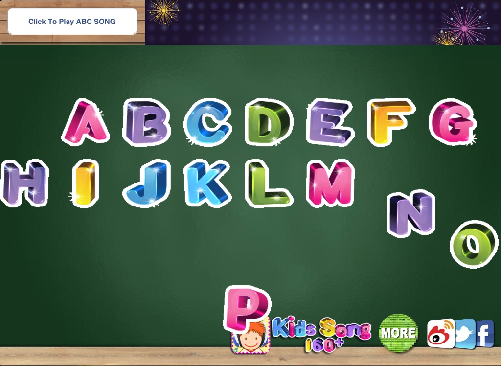 ABC Song - Alphabet Song with Action & Touch Sound Effect screenshot 2