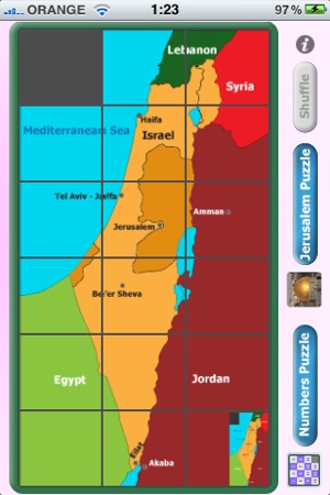 Israel Map Puzzle(圖1)-速報App