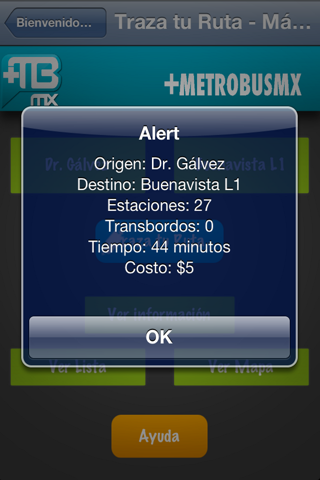 Metrobus MX screenshot 2