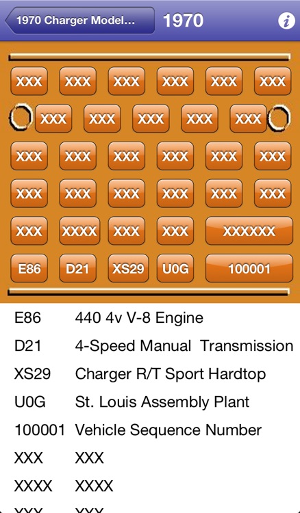 Option Decoder for Mopar Classics