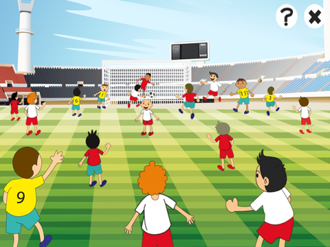 サッカー選手と幼稚園、保育園や保育所のためのゲームやパズル：サッカーについての子供の年齢2-5のための積極的なゲーム。ブラジルの2014年ワールドカップのために学ぶ！のおすすめ画像4