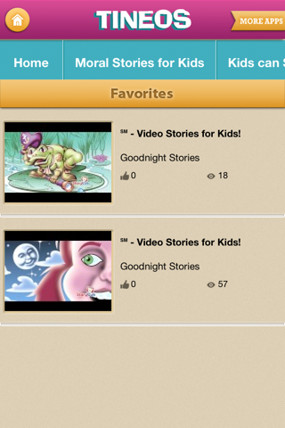 Tineos – Kids’ Video collection from YouTube screenshot 3