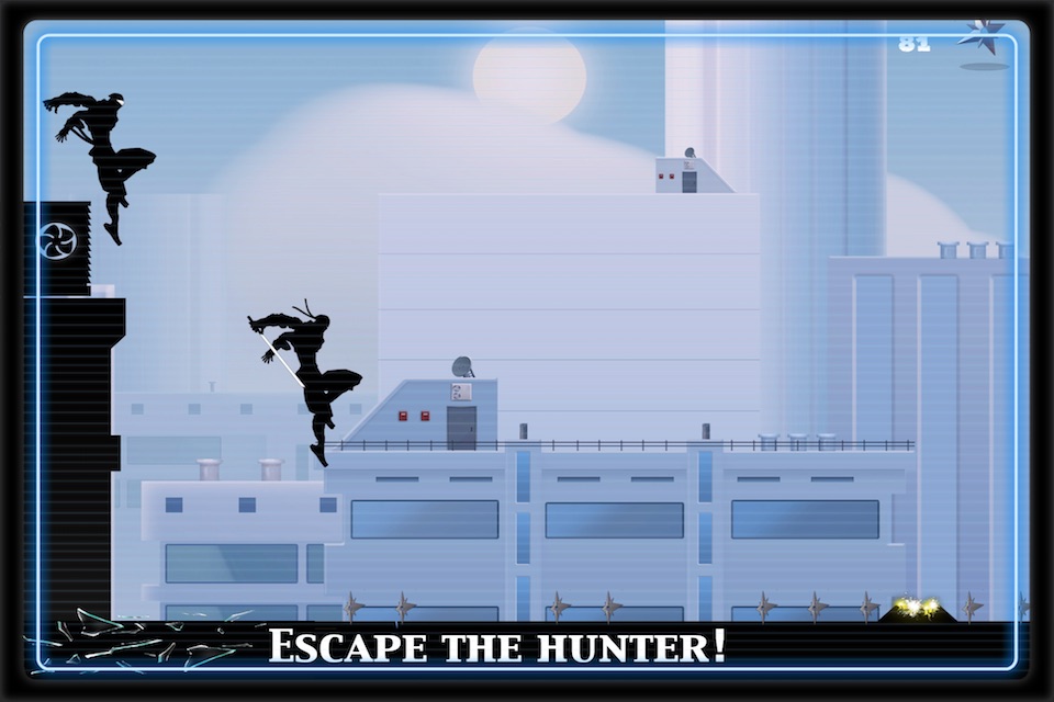 Ninja Parkour Dash: Escaping Vector Samurai & Jumping Sensei's Banzai & Throw-ing Shurikens screenshot 2