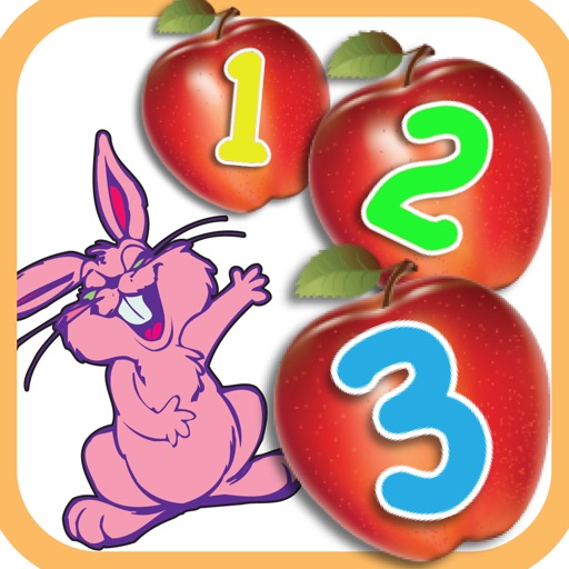 Baby 123-Apple Counting Game for iPad Icon