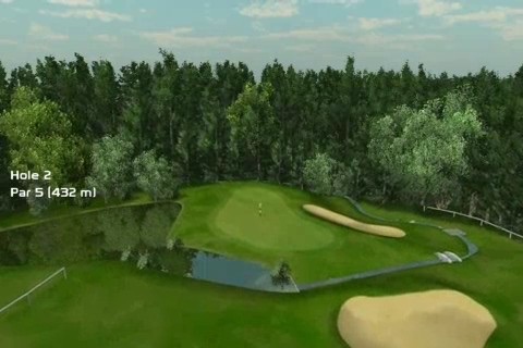 Digital Caddie, Royal Golf Club Mariánské Láznĕ, CZE screenshot 4