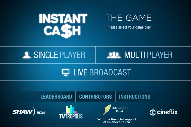 Instant Cash Trivia App