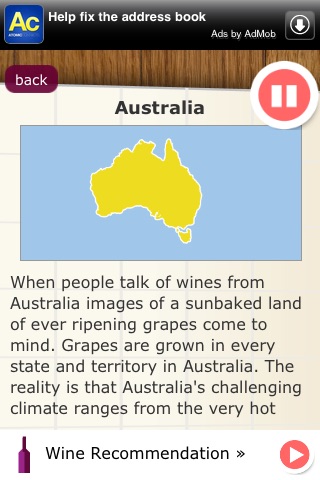 Great Wine Regions Free screenshot 3
