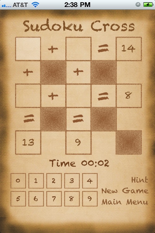 Sudoku Cross Free - A Sudoku/Crossword Puzzle Hybrid