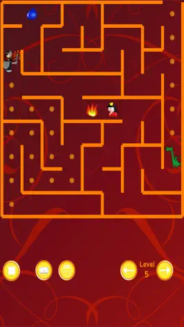 Game screenshot Dragon and Knight Maze (save the princess) apk