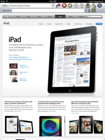 Invisible Browser for iPad screenshot 3