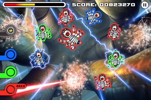 Space Touch - The touch shooter Lite screenshot-3