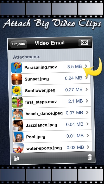 Video Email (+ Photos) : Videos & Multiple Photo Sharing through Email screenshot-3