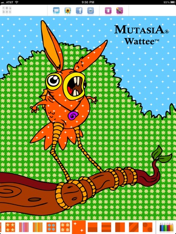 Mutasia Coloring Book for Kids screenshot 4