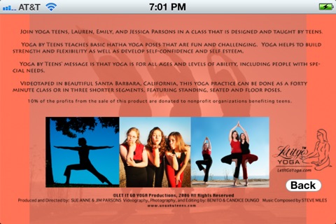 Yoga By Teens screenshot 3