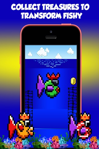 Splashy Jumpy Fish -  Flappy Tiny Adventure Game screenshot 2
