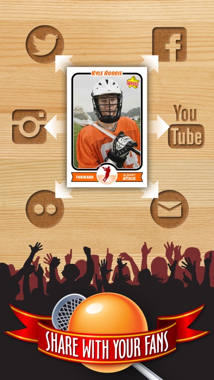 Lacrosse Card Maker - Make Your Own Custom Lacrosse Cards with Starr Cards screenshot-3