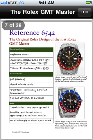 ROLEX GMT MASTER ENCYCLOPEDIA screenshot 4