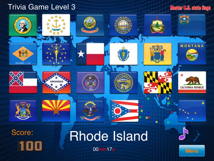 Master USA State Flags HD