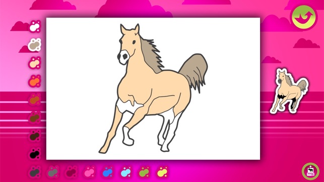 Ponies and Horses Activities for Kids: Puzzles, Drawing and (圖3)-速報App