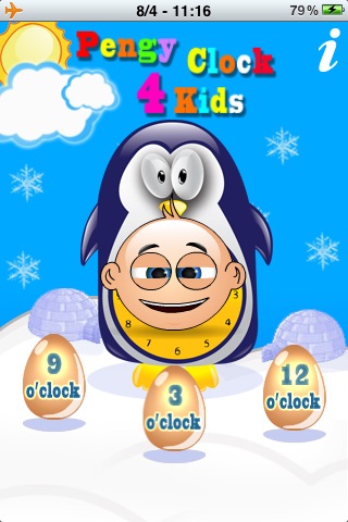 Pengy Clock 4 Kids screenshot 3