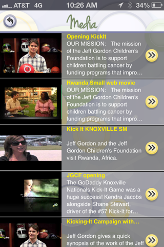 Jeff Gordon Children's Foundation - OFFICIAL screenshot 4