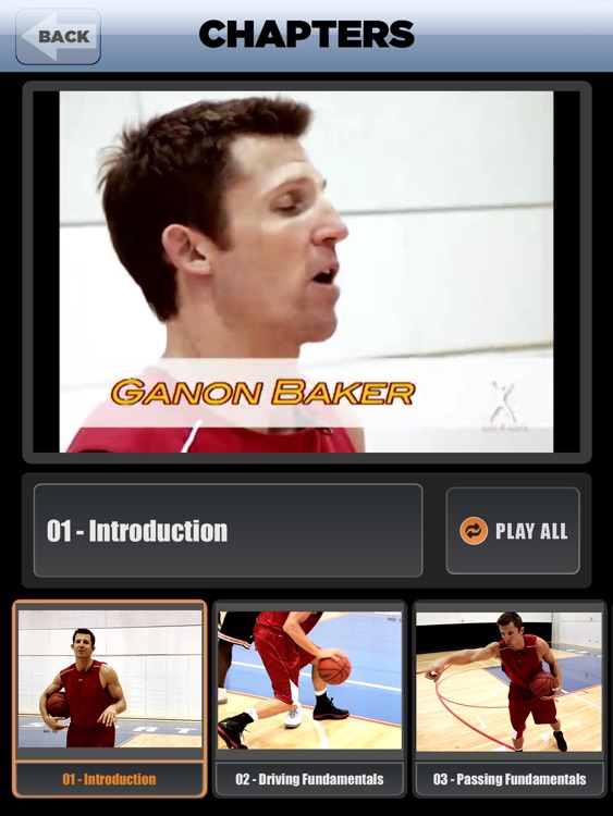 Dribble Triple Threat: Drive, Pass & Shoot - With Ganon Baker - Full Court Basketball Training Instruction - XL