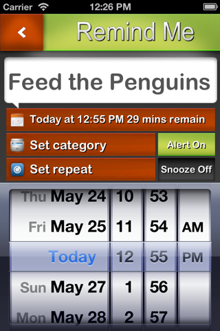 iReminder (Reminder and To Do list) screenshot 2