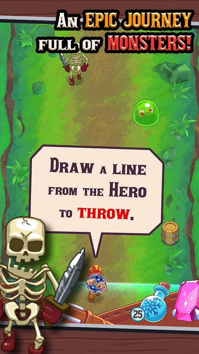 Monster Slash - Epic Hero Quest to Defeat Evil Creatures 1.0.4 IOS -