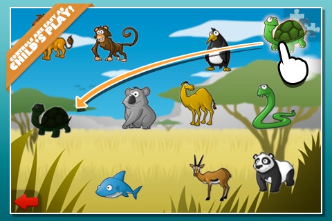 Cars & Animals Puzzle 2 *KIDS LOVE* for Toddler & Preschool screenshot 2