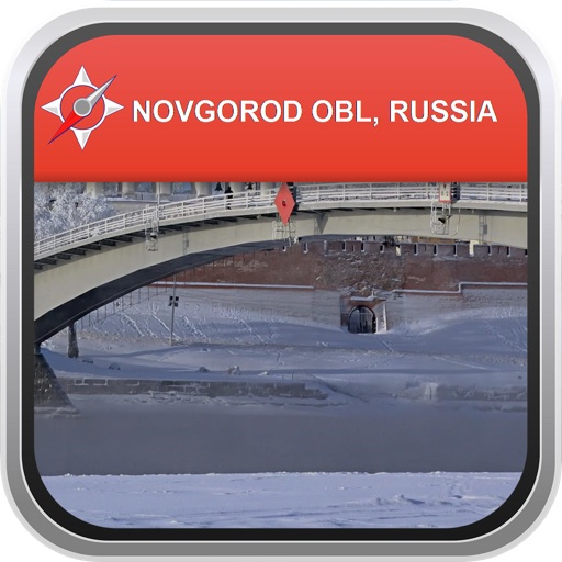 Map Novgorod Obl, Russia: City Navigator Maps icon