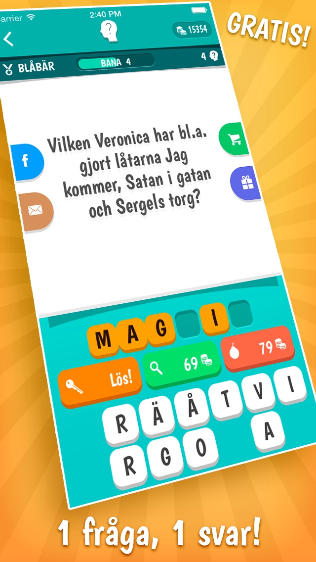 Frågesport ett roligt quizspel med hundratals kluriga frågor ...