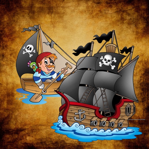 Найди совпадения "Пираты" для детей!