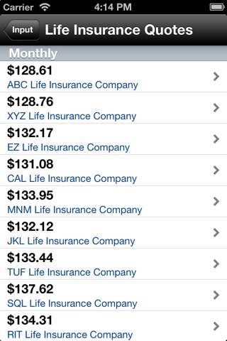 Life Insurance Quotes - First IMO screenshot 3