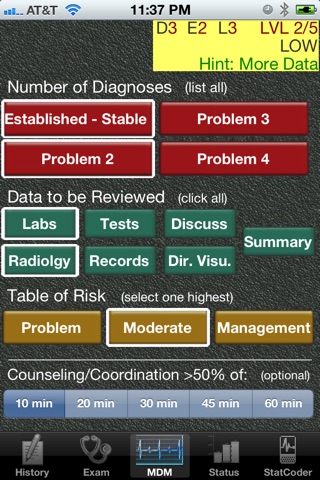 STAT E&M Coder™ screenshot 3