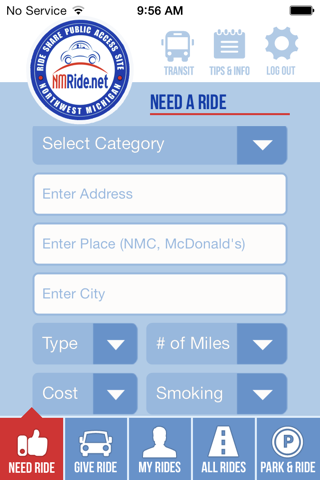 NM Ride Share screenshot 2